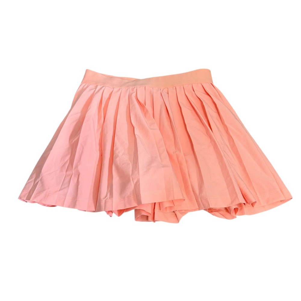 Elegant Pink Pleated Skort